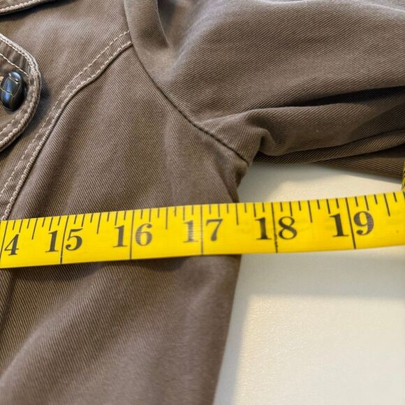 Nori Women’s Brown Cotton Peplum Style Blazer Size M - Picture 7 of 14